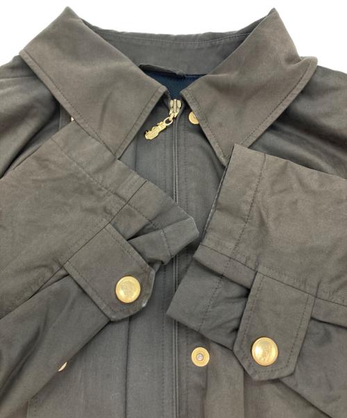 Burberry's（バーバリーズ）Burberry's (バーバリーズ) ジップアップジャケット ブラウン サイズ:Mの古着・服飾アイテム