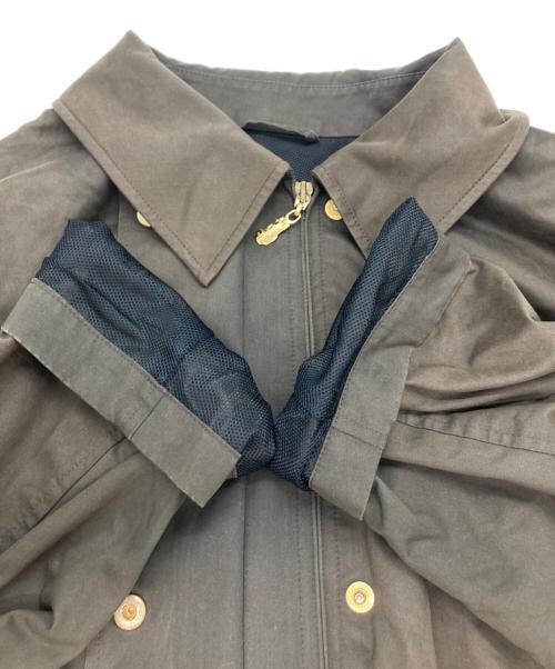 Burberry's（バーバリーズ）Burberry's (バーバリーズ) ジップアップジャケット ブラウン サイズ:Mの古着・服飾アイテム
