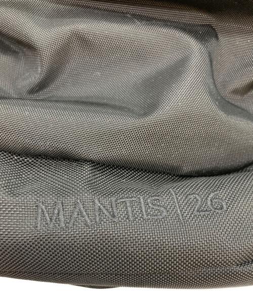 ARC'TERYX（アークテリクス）ARC'TERYX (アークテリクス) リュック/ Mantis 26 Backpack ブラックの古着・服飾アイテム