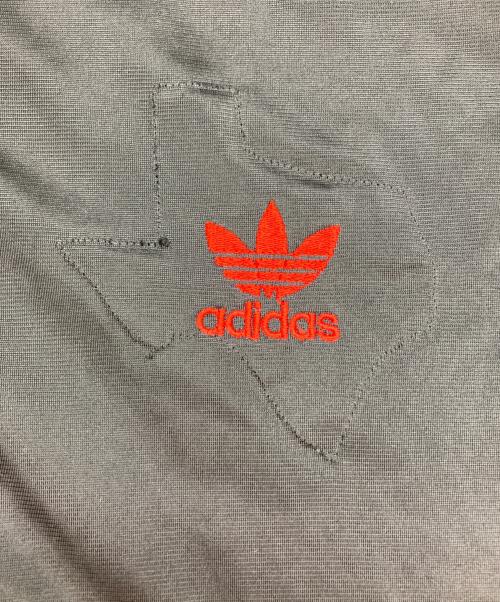 adidas（アディダス）adidas (アディダス) ATPトラックジャケット ブラック×レッド サイズ:-の古着・服飾アイテム