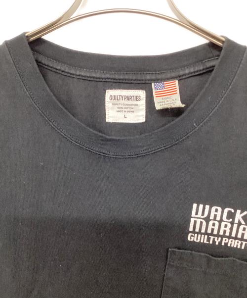 WACKO MARIA（ワコマリア）WACKO MARIA (ワコマリア) ポケットTシャツ ブラック サイズ:Ｌの古着・服飾アイテム