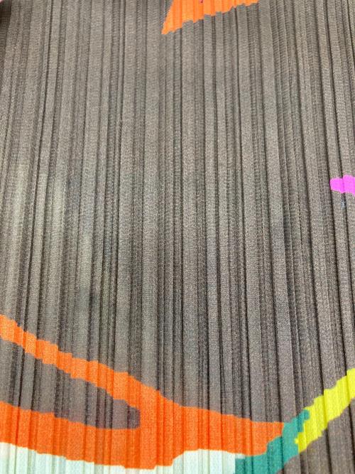 PLEATS PLEASE（プリーツプリーズ）PLEATS PLEASE (プリーツプリーズ) 総柄プリーツワンピース マルチカラー サイズ:2の古着・服飾アイテム