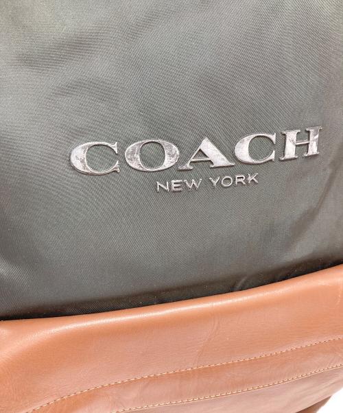 COACH（コーチ）COACH (コーチ) リュック ブラウン×ブラックの古着・服飾アイテム