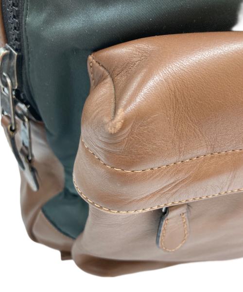 COACH（コーチ）COACH (コーチ) リュック ブラウン×ブラックの古着・服飾アイテム