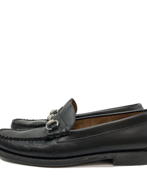 G.H.BASS（ジーエイチバス）G.H.BASS (ジーエイチバス) ビットローファー ブラック サイズ:6の古着・服飾アイテム