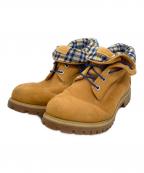 Timberland×WOOLRICHティンバーランド×ウールリッチ）の古着「6ホールイエローブーツ」｜ブラウン