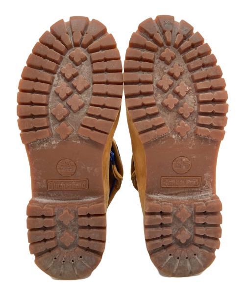 Timberland（ティンバーランド）Timberland (ティンバーランド) WOOLRICH (ウールリッチ) 6ホールイエローブーツ ブラウン サイズ:10Wの古着・服飾アイテム
