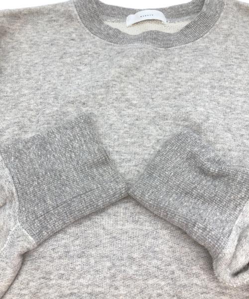 KAGURE（カグレ）kagure (カグレ) ミックススウェット グレー サイズ:Freeの古着・服飾アイテム