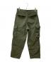 USED (ユーズド) M-47後期 カーゴパンツ グリーン サイズ:21：22000円