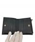 中古・古着 GUCCI (グッチ) マイクログッチシマ/コンパクトウォレット ブラック サイズ:-：25000円