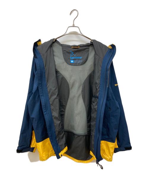 Karrimor（カリマー）Karrimor (カリマー) マウンテンパーカー イエロー×ネイビー サイズ:Mの古着・服飾アイテム