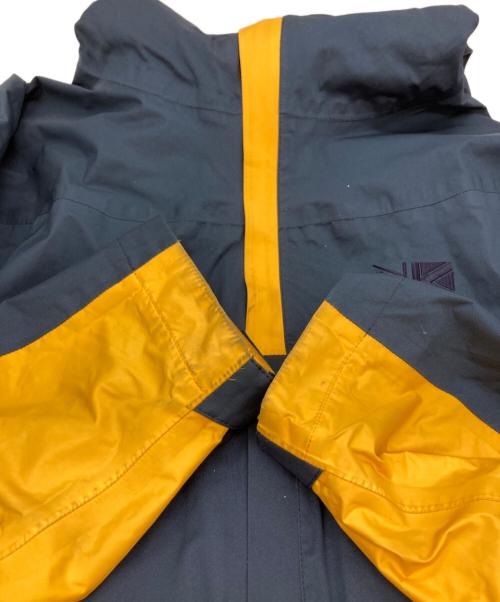 Karrimor（カリマー）Karrimor (カリマー) マウンテンパーカー イエロー×ネイビー サイズ:Mの古着・服飾アイテム
