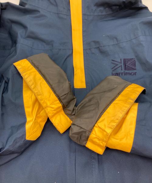 Karrimor（カリマー）Karrimor (カリマー) マウンテンパーカー イエロー×ネイビー サイズ:Mの古着・服飾アイテム