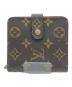 LOUIS VUITTON（ルイ ヴィトン）の古着「2つ折り財布」｜ブラウン