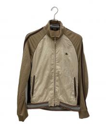 BURBERRY BLACK LABEL（バーバリーブラックレーベル）の古着「切替トラックジャケット」｜ブラウン