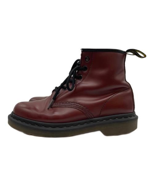 Dr.Martens（ドクターマーチン）Dr.Martens (ドクターマーチン) 6ホールブーツ レッド サイズ:6の古着・服飾アイテム