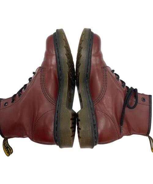 Dr.Martens（ドクターマーチン）Dr.Martens (ドクターマーチン) 6ホールブーツ レッド サイズ:6の古着・服飾アイテム