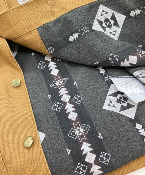 CarHartt（カーハート）CarHartt (カーハート) カバーオール/ミシガンチョアコート ブラウン サイズ:Ｓの古着・服飾アイテム
