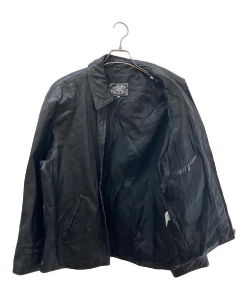 VERA PELLE（ベラペレ）VERA PELLE (ベラペレ) レザージャケット ブラック サイズ:48の古着・服飾アイテム