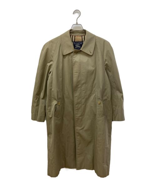 Burberry's（バーバリー）Burberry's (バーバリー) 裏ノバチェックステンカラーコート ベージュ サイズ:表記なしの古着・服飾アイテム