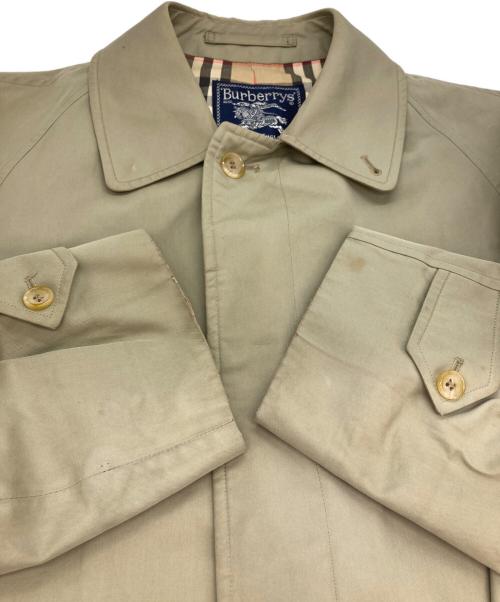 Burberry's（バーバリー）Burberry's (バーバリー) 裏ノバチェックステンカラーコート ベージュ サイズ:表記なしの古着・服飾アイテム
