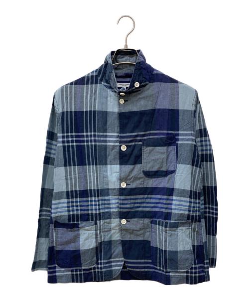 Engineered Garments（エンジニアド ガーメンツ）Engineered Garments (エンジニアド ガーメンツ) チェックテーラードジャケット ネイビー サイズ:Sの古着・服飾アイテム
