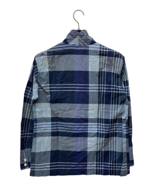 Engineered Garments（エンジニアド ガーメンツ）Engineered Garments (エンジニアド ガーメンツ) チェックテーラードジャケット ネイビー サイズ:Sの古着・服飾アイテム