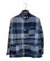 Engineered Garments（エンジニアド ガーメンツ）の古着「チェックテーラードジャケット」｜ネイビー