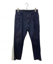 Engineered Garments（エンジニアド ガーメンツ）の古着「タックパンツ」｜ネイビー