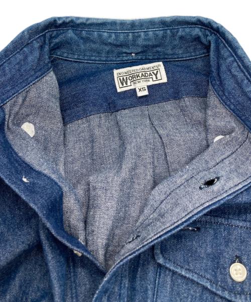 Engineered Garments（エンジニアド ガーメンツ）Engineered Garments (エンジニアド ガーメンツ) ボタンダウンシャツ インディゴ サイズ:XSの古着・服飾アイテム