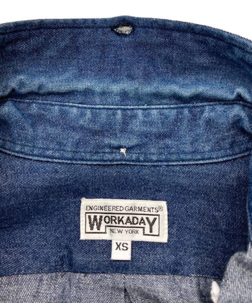 Engineered Garments（エンジニアド ガーメンツ）Engineered Garments (エンジニアド ガーメンツ) ボタンダウンシャツ インディゴ サイズ:XSの古着・服飾アイテム