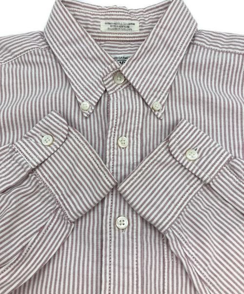 Engineered Garments（エンジニアド ガーメンツ）Engineered Garments (エンジニアド ガーメンツ) ボタンダウンシャツ ピンク×ホワイト サイズ:Sの古着・服飾アイテム
