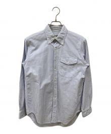 Engineered Garments（エンジニアド ガーメンツ）の古着「ボタンダウンシャツ」｜スカイブルー×ホワイト