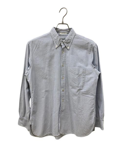 Engineered Garments（エンジニアド ガーメンツ）Engineered Garments (エンジニアド ガーメンツ) ボタンダウンシャツ ブルー×ホワイト サイズ:Sの古着・服飾アイテム