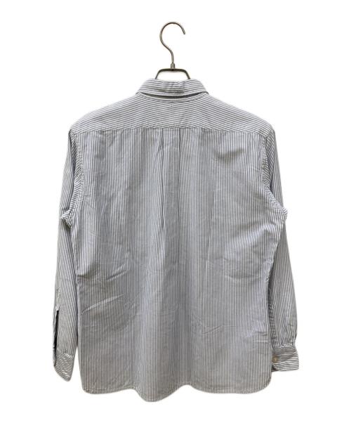 Engineered Garments（エンジニアド ガーメンツ）Engineered Garments (エンジニアド ガーメンツ) ボタンダウンシャツ ブルー×ホワイト サイズ:Sの古着・服飾アイテム