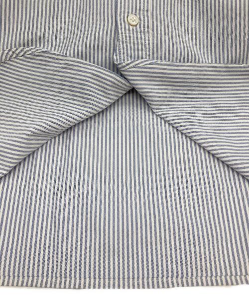 Engineered Garments（エンジニアド ガーメンツ）Engineered Garments (エンジニアド ガーメンツ) ボタンダウンシャツ ブルー×ホワイト サイズ:Sの古着・服飾アイテム