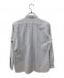 Engineered Garments (エンジニアド ガーメンツ) ボタンダウンシャツ ブルー×ホワイト サイズ:S：5000円