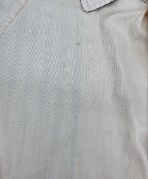 Burberry's（バーバリー）Burberry's (バーバリー) シルクステンカラーコート ベージュ サイズ:Ⅼの古着・服飾アイテム