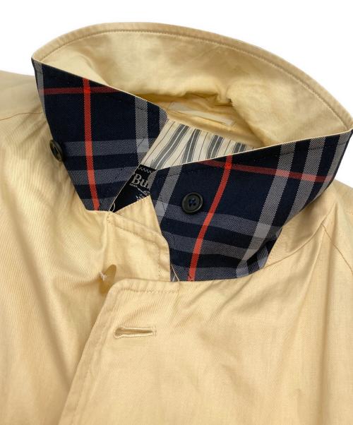 Burberry's（バーバリー）Burberry's (バーバリー) シルクステンカラーコート ベージュ サイズ:Ⅼの古着・服飾アイテム