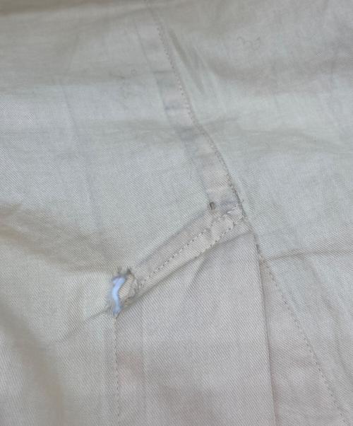 Burberry's（バーバリー）Burberry's (バーバリー) シルクステンカラーコート ベージュ サイズ:Ⅼの古着・服飾アイテム