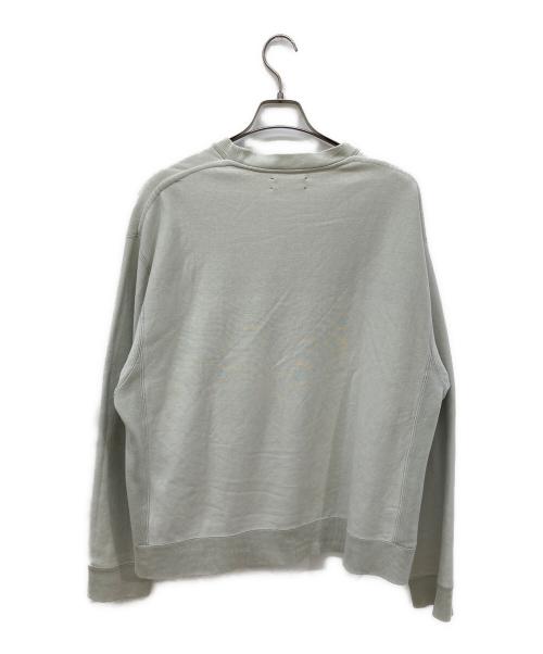 UNFIL（アンフィル）unfil (アンフィル) サイドリブスウェット グリーン サイズ:4の古着・服飾アイテム