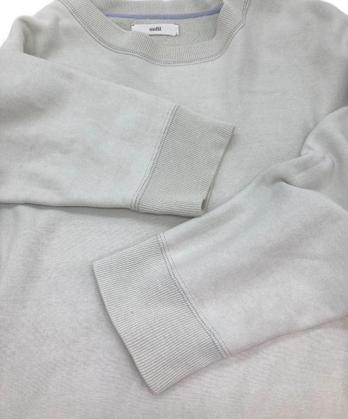 UNFIL（アンフィル）unfil (アンフィル) サイドリブスウェット グリーン サイズ:4の古着・服飾アイテム