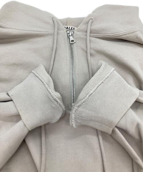 AURALEE（オーラリー）AURALEE (オーラリー) SUPER SOFT SWEAT BIG P/O PARKA/ハーフジップパーカー グレーの古着・服飾アイテム