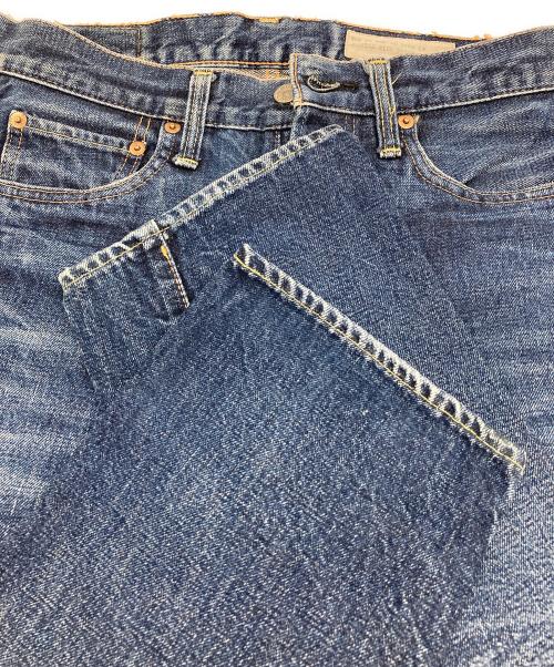 BONCOURA（ボンクラ）BONCOURA (ボンクラ) セルビッチデニムパンツ インディゴ サイズ:Ｍの古着・服飾アイテム