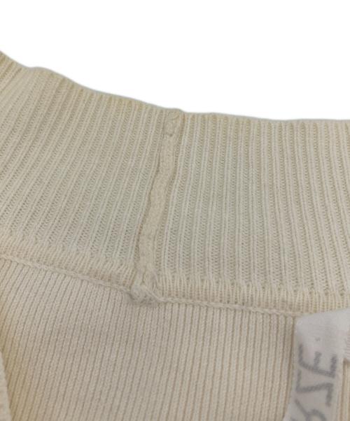 PERVERZE（パーバーズ）PERVERZE (パーバーズ) crash wide knit cardigan/カーディガン アイボリー サイズ:FREEの古着・服飾アイテム
