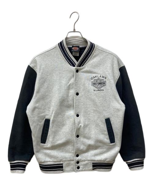 HARLEY-DAVIDSON（ハーレーダビッドソン）HARLEY-DAVIDSON (ハーレーダビッドソン) スウェットスタジャン グレー サイズ:Ⅿの古着・服飾アイテム