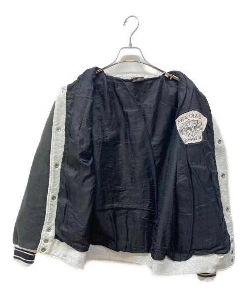 HARLEY-DAVIDSON（ハーレーダビッドソン）HARLEY-DAVIDSON (ハーレーダビッドソン) スウェットスタジャン グレー サイズ:Ⅿの古着・服飾アイテム