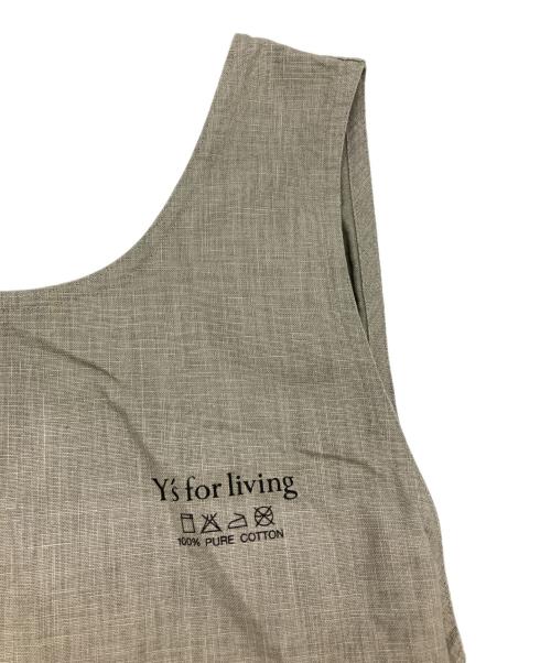 Y's for living（ワイズフォーリビング）Y's for living (ワイズフォーリビング) エプロンワンピース カーキ サイズ:不明の古着・服飾アイテム