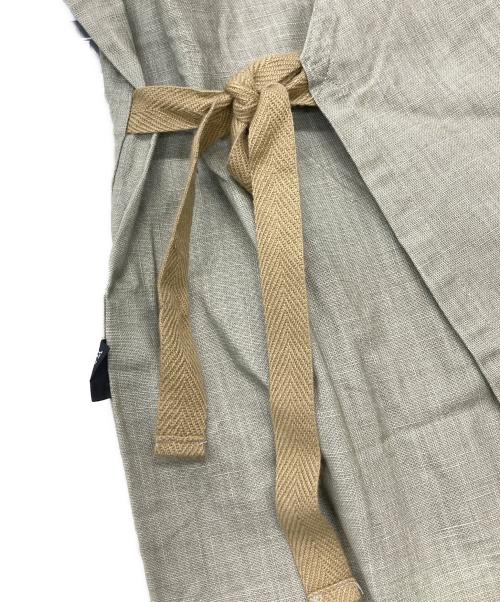 Y's for living（ワイズフォーリビング）Y's for living (ワイズフォーリビング) エプロンワンピース カーキ サイズ:不明の古着・服飾アイテム