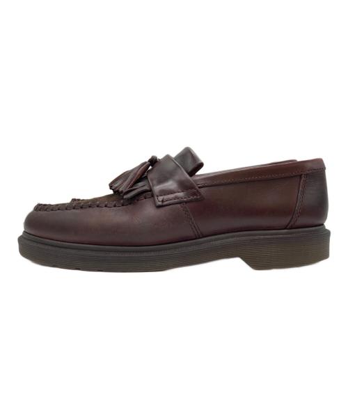 Dr.Martens（ドクターマーチン）Dr.Martens (ドクターマーチン) ADRIAN/切替タッセルローファー レッド サイズ:26.5の古着・服飾アイテム